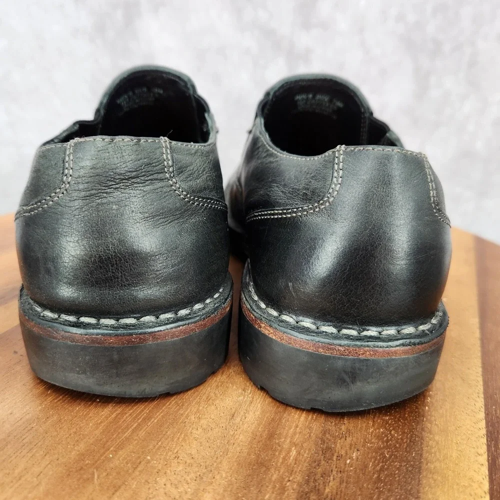 Cole Haan‎ Air Loafers Mens 7.5 M Black Leather Slip On Casual Shoes C07733